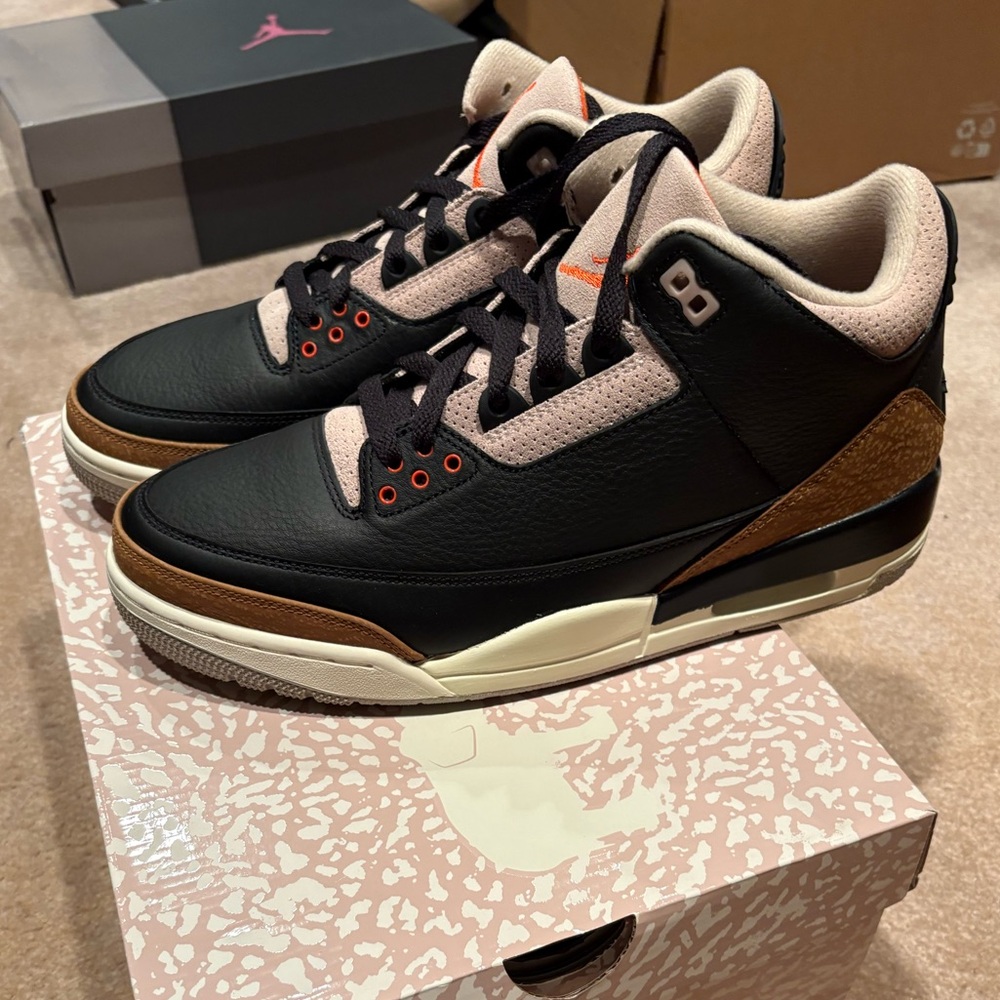 NEW Air Jordan 3 Desert Elephant - Size 10 US Men’s - Picture 6 of 14